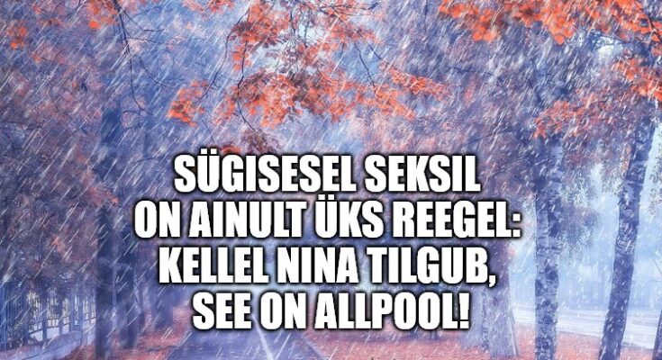 Sügisese seksi 1 reegel